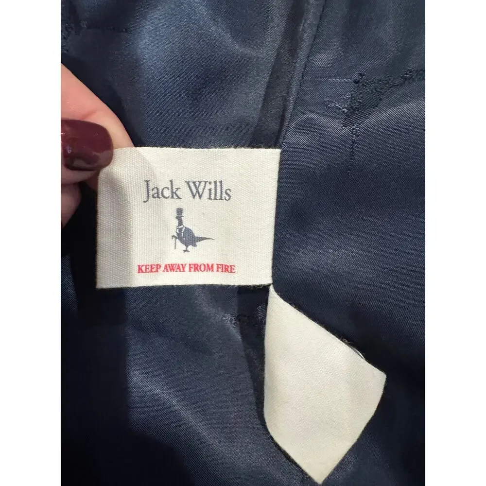 Jack Wills UK British Classic Trench Coat US Size 4 - Picture 10 of 11